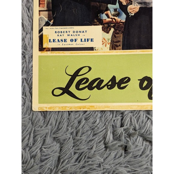 Lease Of Life 1954 Original Lobby Card Movie Poster Robert Donat Kay Walsh UK - Picture 8 of 8